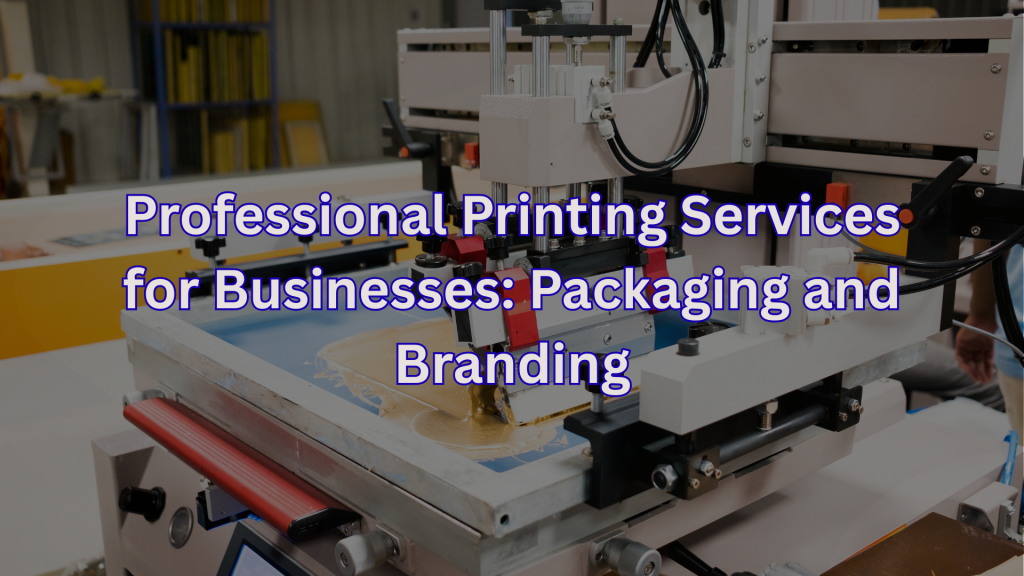 Professional Printing Services